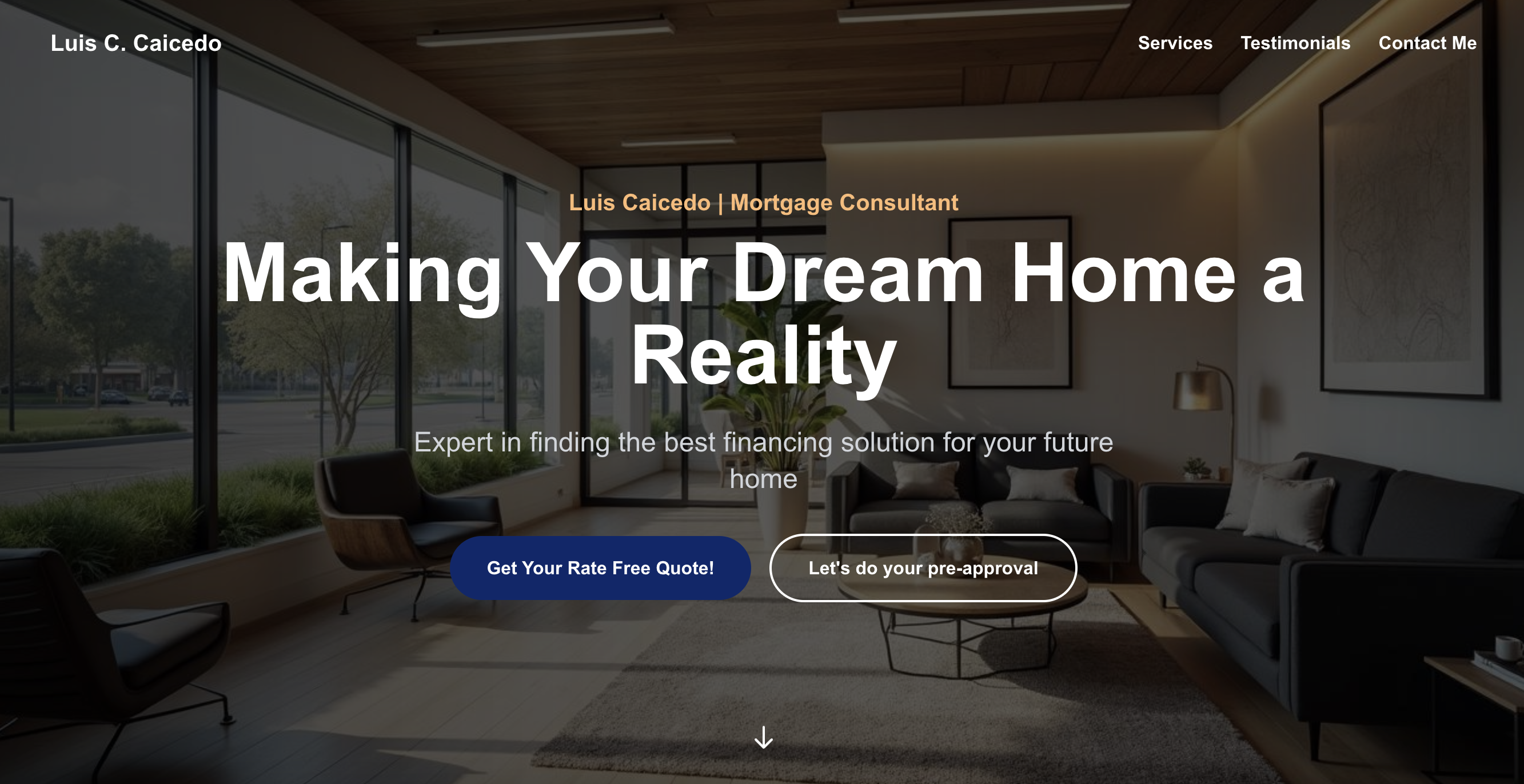 Project Mortgage Consultant Portfolio